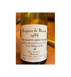 Hospices de Beaune Meursault-Genevrières Premier Cru Cuvée Philippe Le Bon